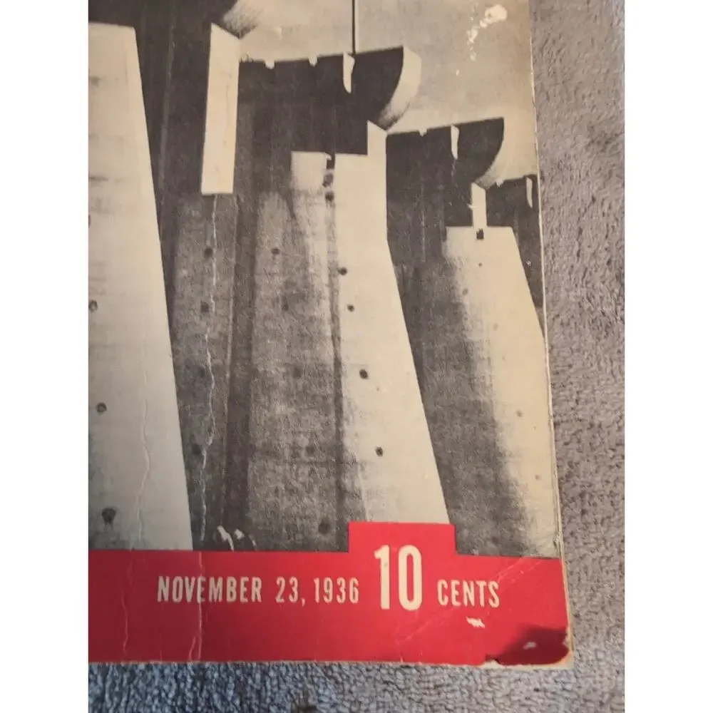LIFE Magazine November 23, 1936, Vol. 1, No. 1 - Salesman Size